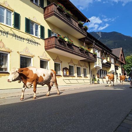 Hotel Gasthof Alter Wirt Farchant Eksteriør billede