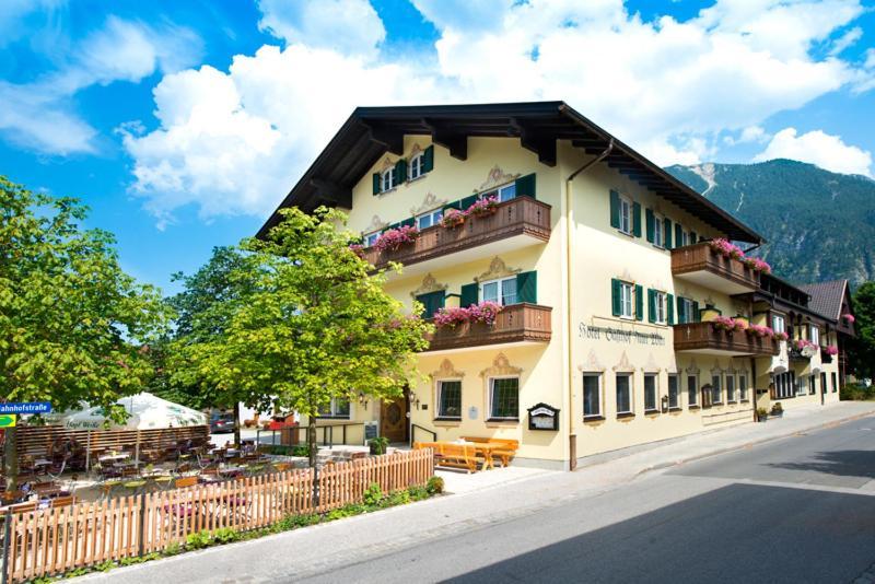 Hotel Gasthof Alter Wirt Farchant Eksteriør billede